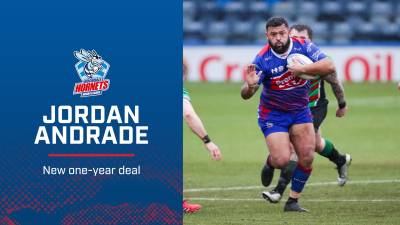 Jordan Andrade on board for 2026