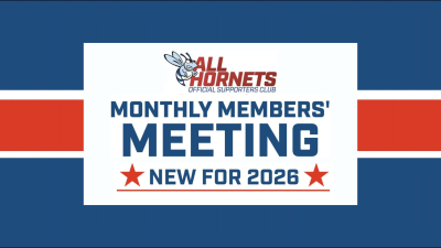All Hornets launch Monthly Members' Meetings
